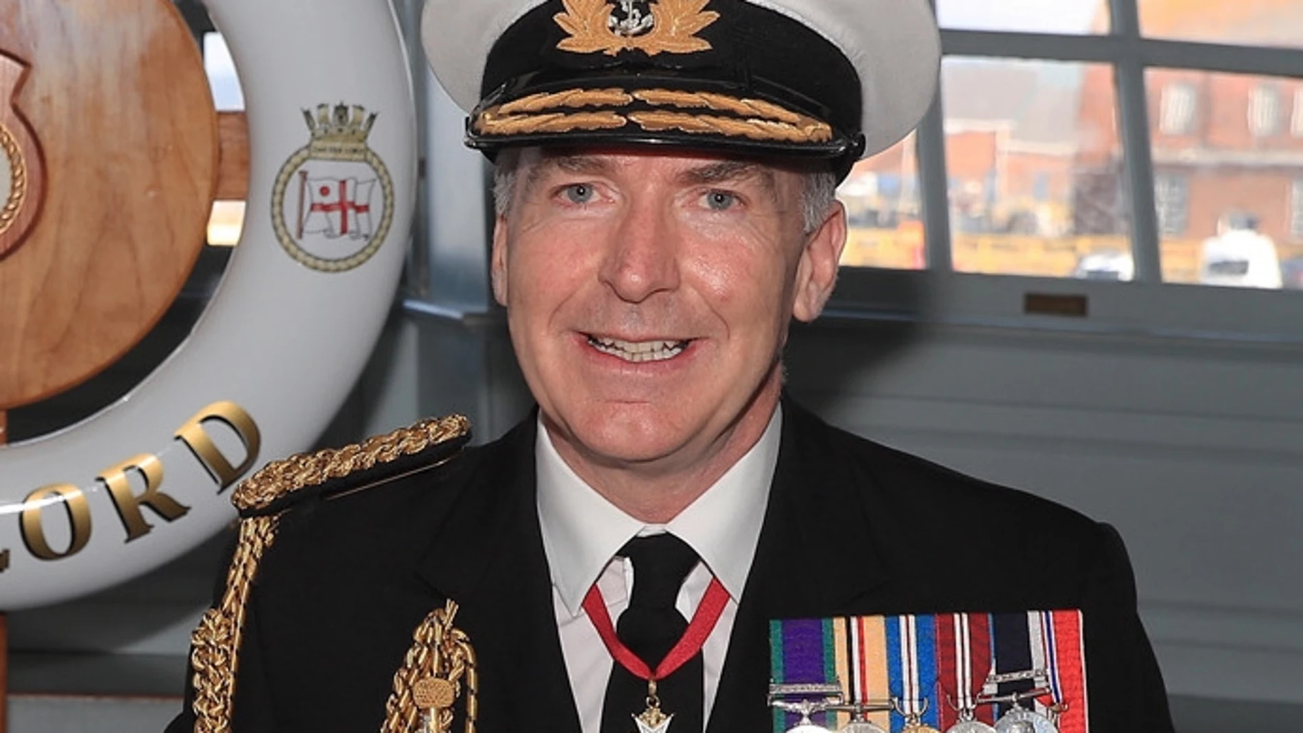 El jefe del Estado Mayor británico Tony Radakin