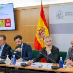 El ministro del Interior, Fernando Grande Marlaska, ha presidido este viernes la reunión de coordinación del dispositivo de seguridad para la cumbre de la OTAN, con participación de Casa real, Presidencia del Gobierno, Defensa, Exteriores, la Comunidad de Madrid, el Ayuntamiento y la Delegación del Gobierno. EFE/ Ministerio De Interior/Miguel J. Berrocal