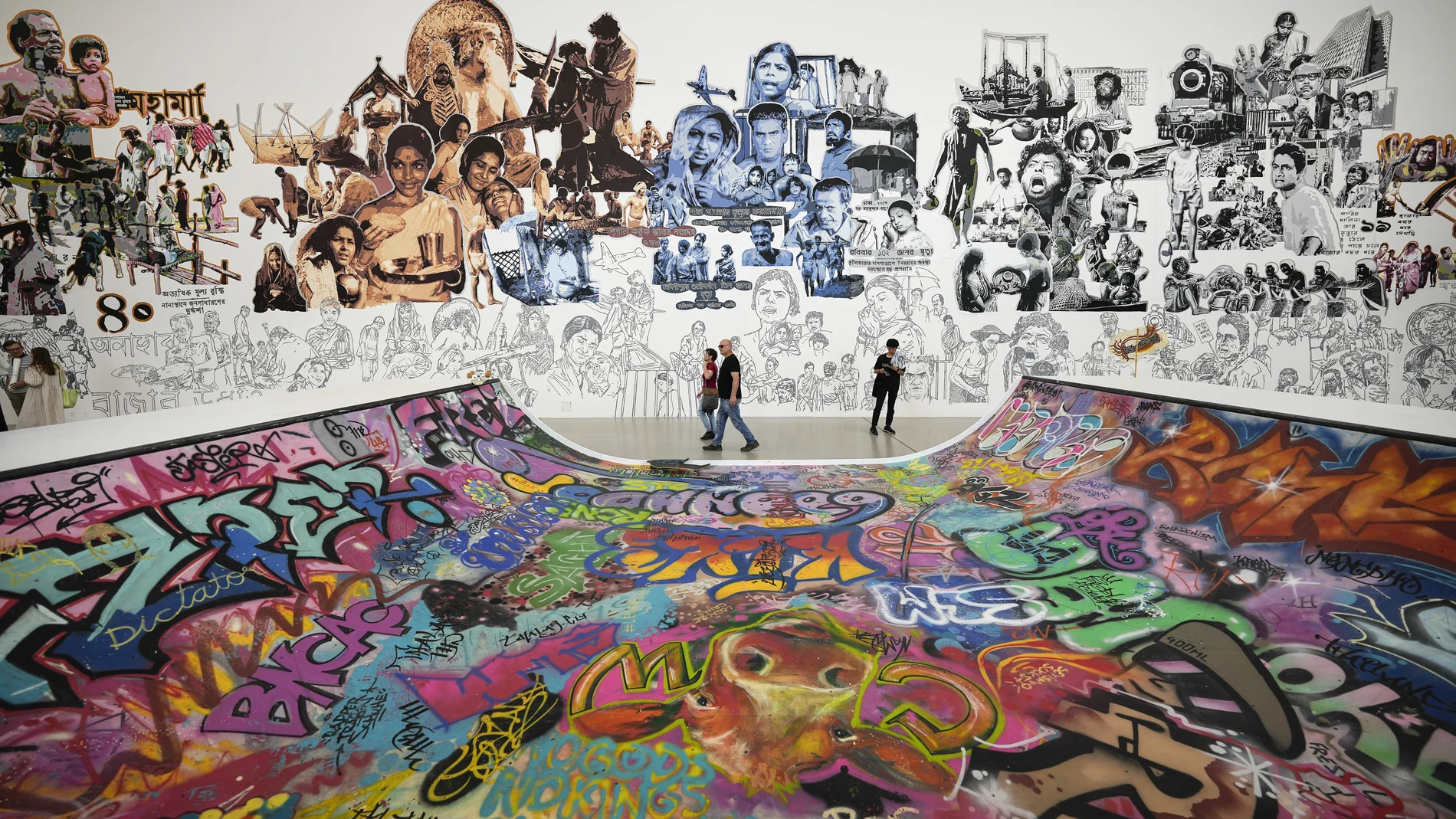 Vista de una de las salas de la Documenta de Kassel, en Alemania
