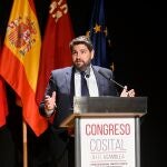 El presidente de la Región de Murcia, Fernando López Miras