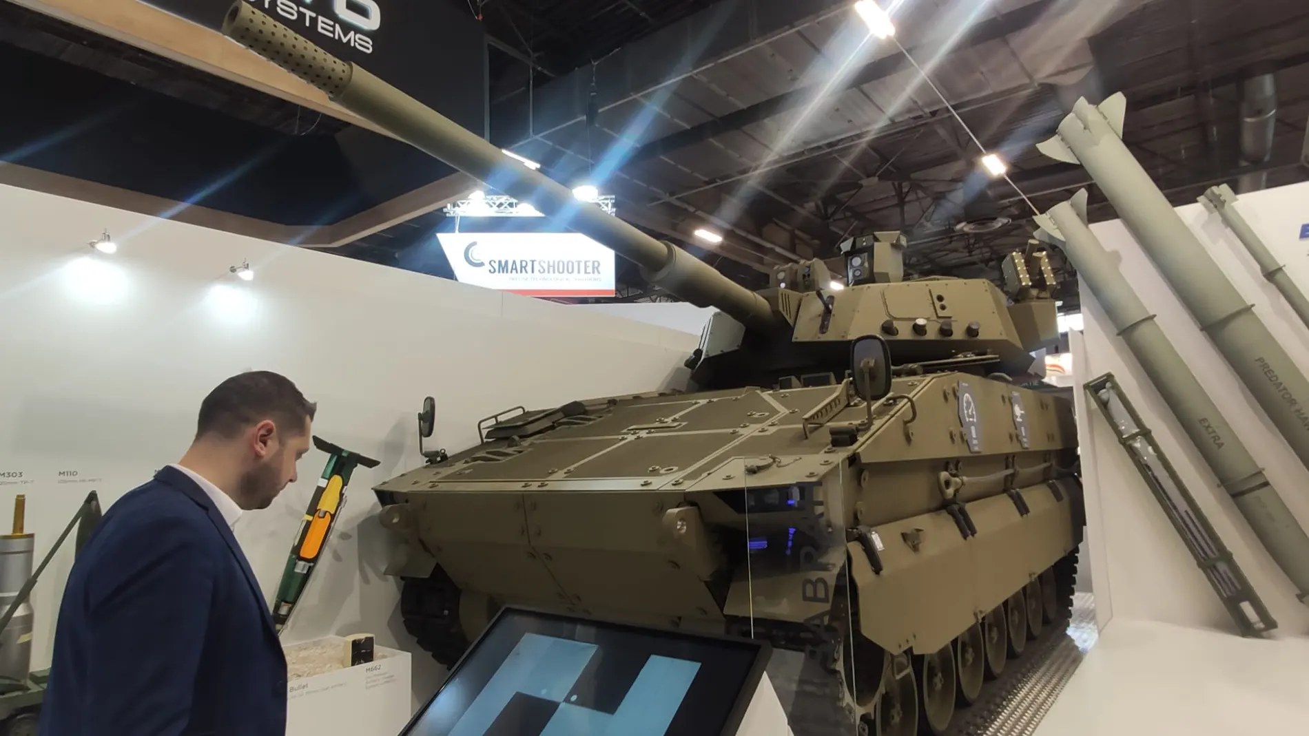 Carro ligero Ascod de GDELS con torre de 105 de Elbit.