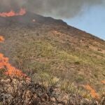 Incendio de la Sierra de la Perdiz, en Mazarrón
