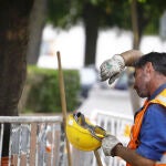 Un trabajador de la construcción en Córdoba