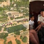 Cristiano Ronaldo disfruta de sus vacaciones en una impresionante finca de Mallorca