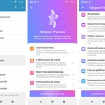 Acceso a Telegram Premium en Android desde los ajustes de la aplicación.