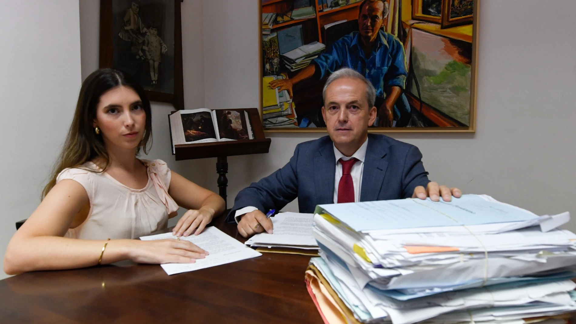 Guadalupe Velamazán y Gabriel Velamazán