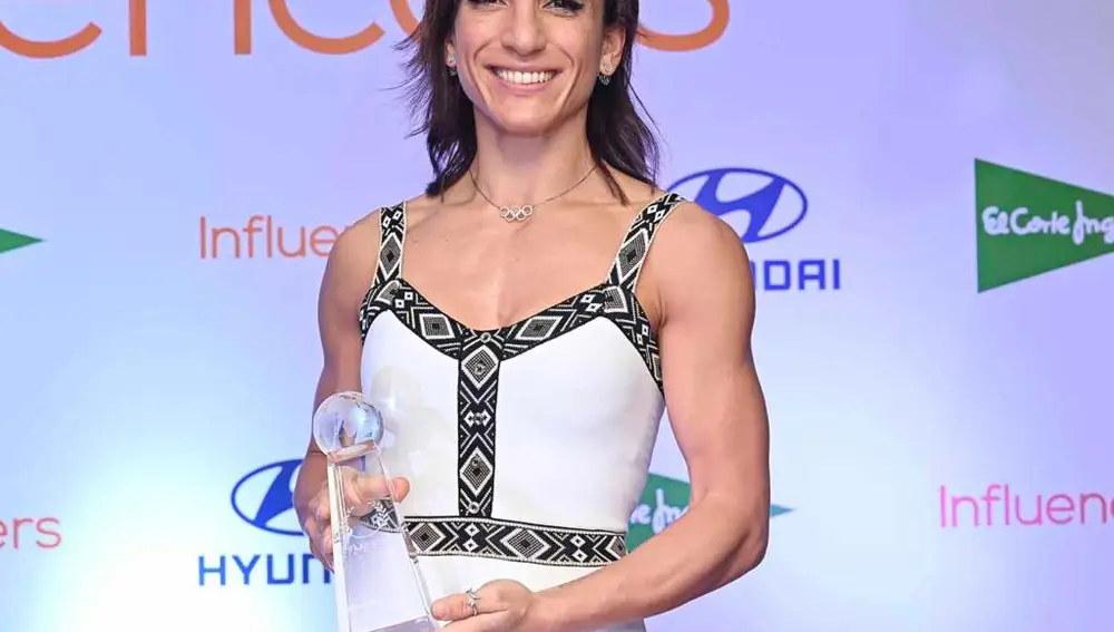 La karateca Sandra Sánchez