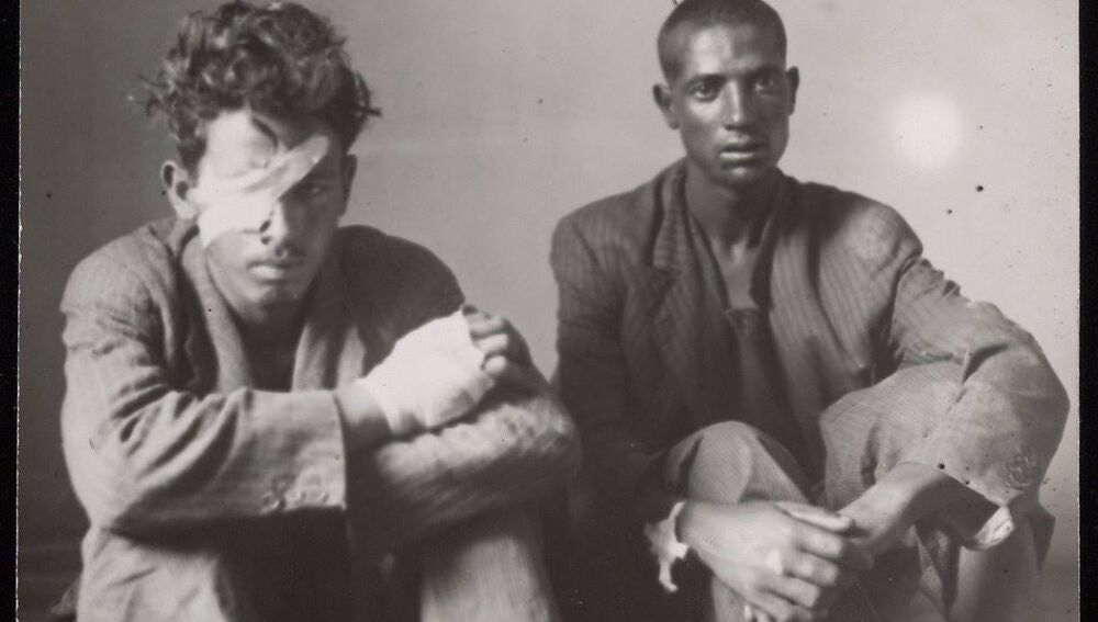 Soldados hechos presos por los republicanos