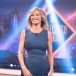 Susanna Griso en su llegada al programa