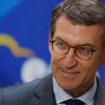 El presidente del Partido Popular, Alberto Núñez Feijóo