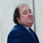El diputado del PP Alberto Casero tras prestar declaración voluntaria ante el Tribunal Supremo, este lunes en Madrid.
