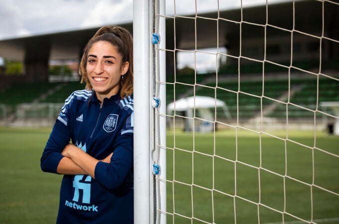 Entrevista a la jugadora de la selección española, Olga Carmona.