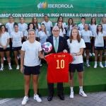 Ignacio Galán, presidente de Iberdrola, con la selección