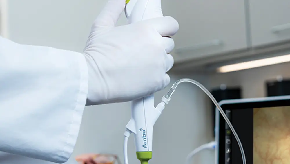Ambu® aScope™ 4 Cysto el cistoscopio de un solo uso que marcó la entrada de Ambu en Urología.