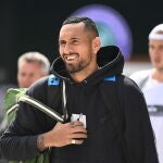 Nick Kyrgios, en Wimbledon, dispuesto a desafiar a Nadal y Djokovic