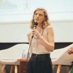 La directora francesa Mia Hansen-Løve, Premio Luna de València en el Cinema Jove que se desarrolla estos días