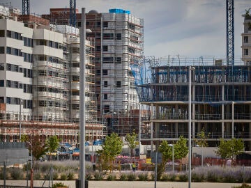 Viviendas en construcci&oacute;n en Madrid