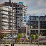 Viviendas en construcción en Madrid