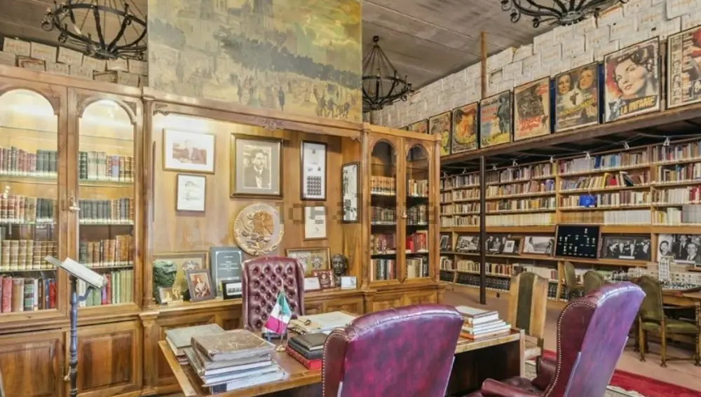 Biblioteca del castillo de Castilnovo