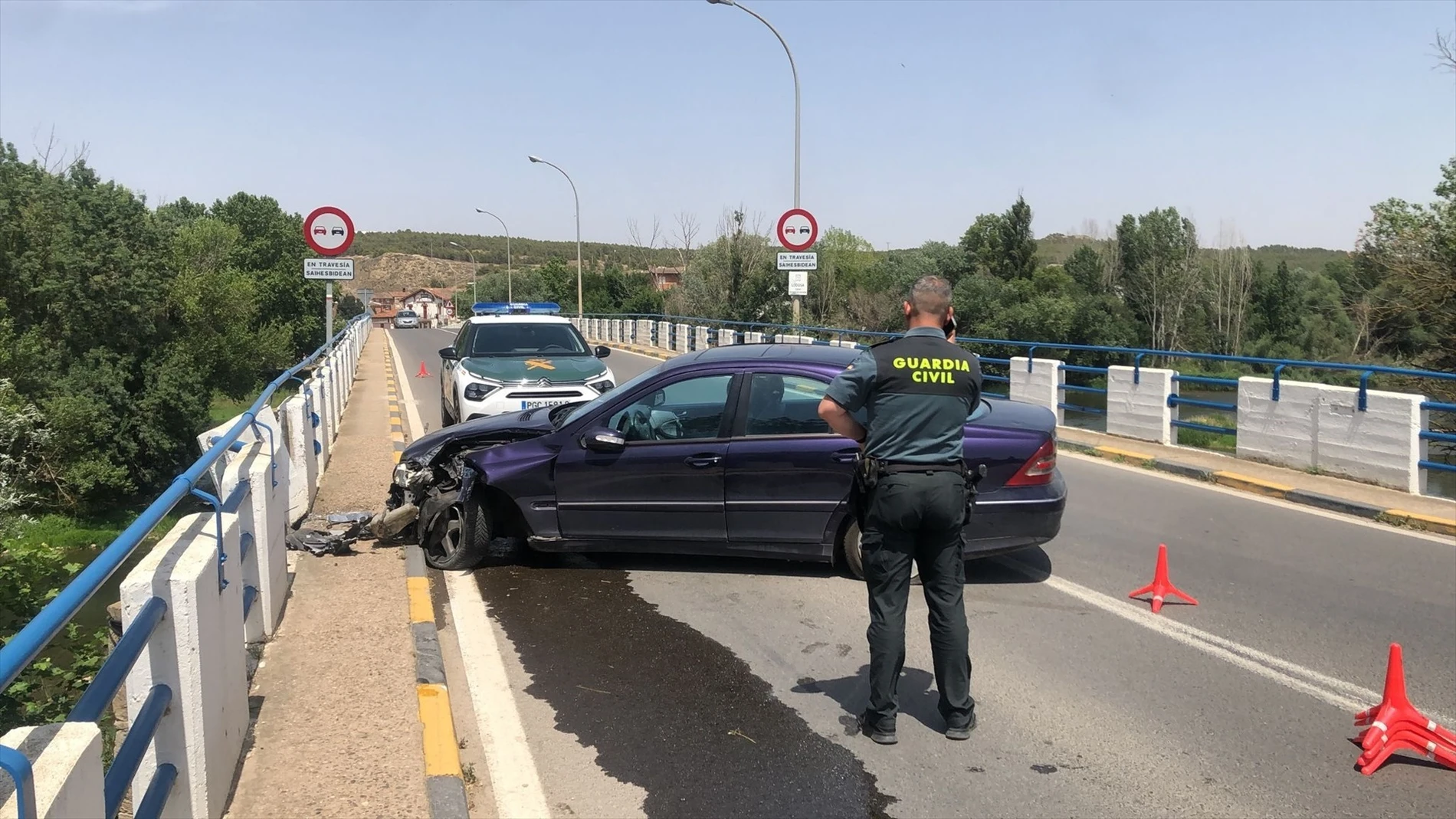 Imagen de archivo de un accidente de tráfico