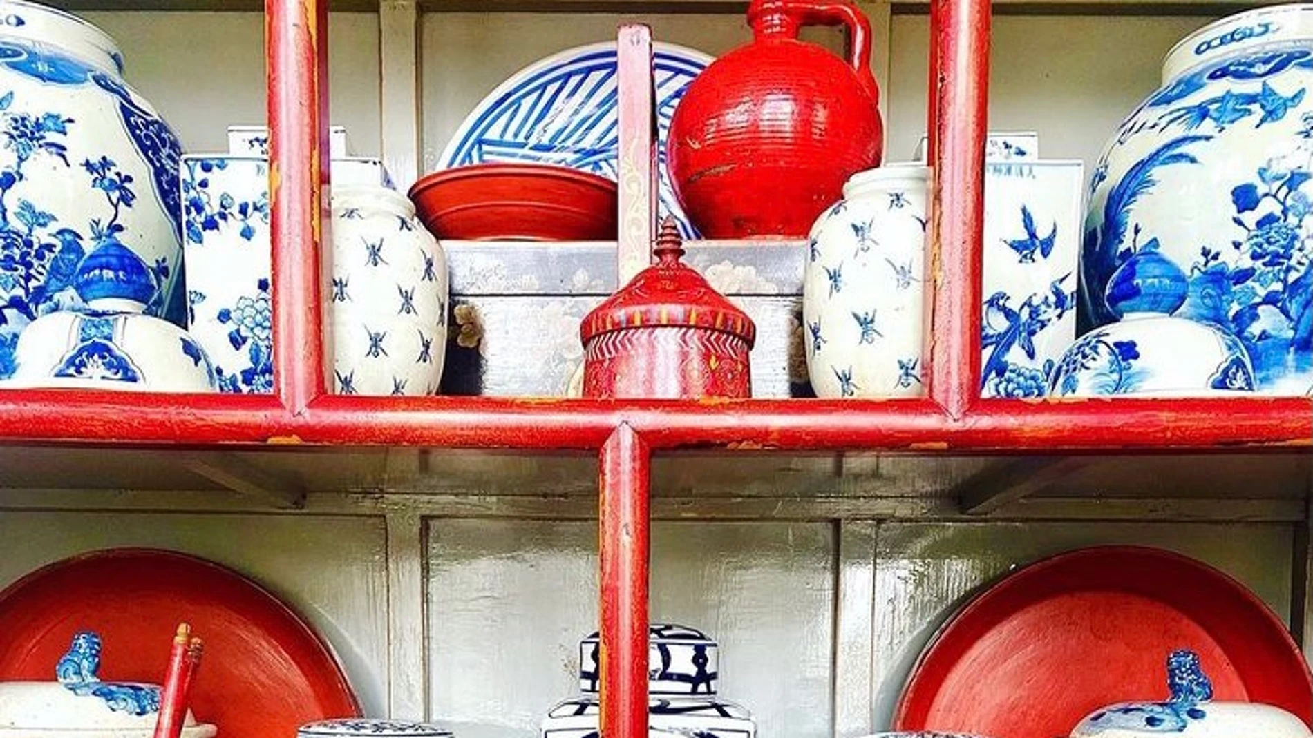 Selección de piezas chinoiserie, Nacho Gómez Decoración
