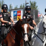Dispositivos de seguridad de la Policía Nacional