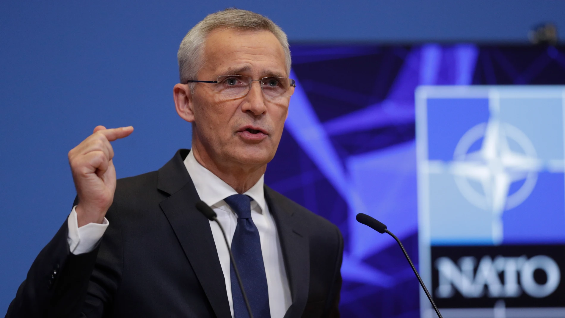 El secretario general de la OTAN, Jens Stoltenberg