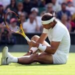 Nadal, después de un resbalón en el partido ante Cerúndolo