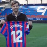 Fernando Llorente con el Eibar.