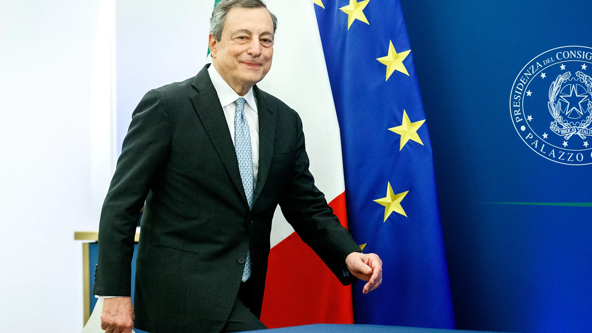 El exprimer ministro italiano y expresidente del BCE, Mario Draghi