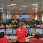 Imagen de archivo de la sala del Centro de Emergencias 112 de Castilla y León