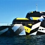 Exterior del yate de lujo 'Guilty'.