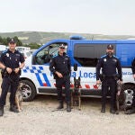 Unidad Canina de la Policia Local de Burgos