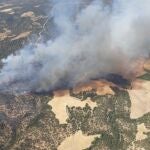 Incendio en Venta del Moro (Valencia)