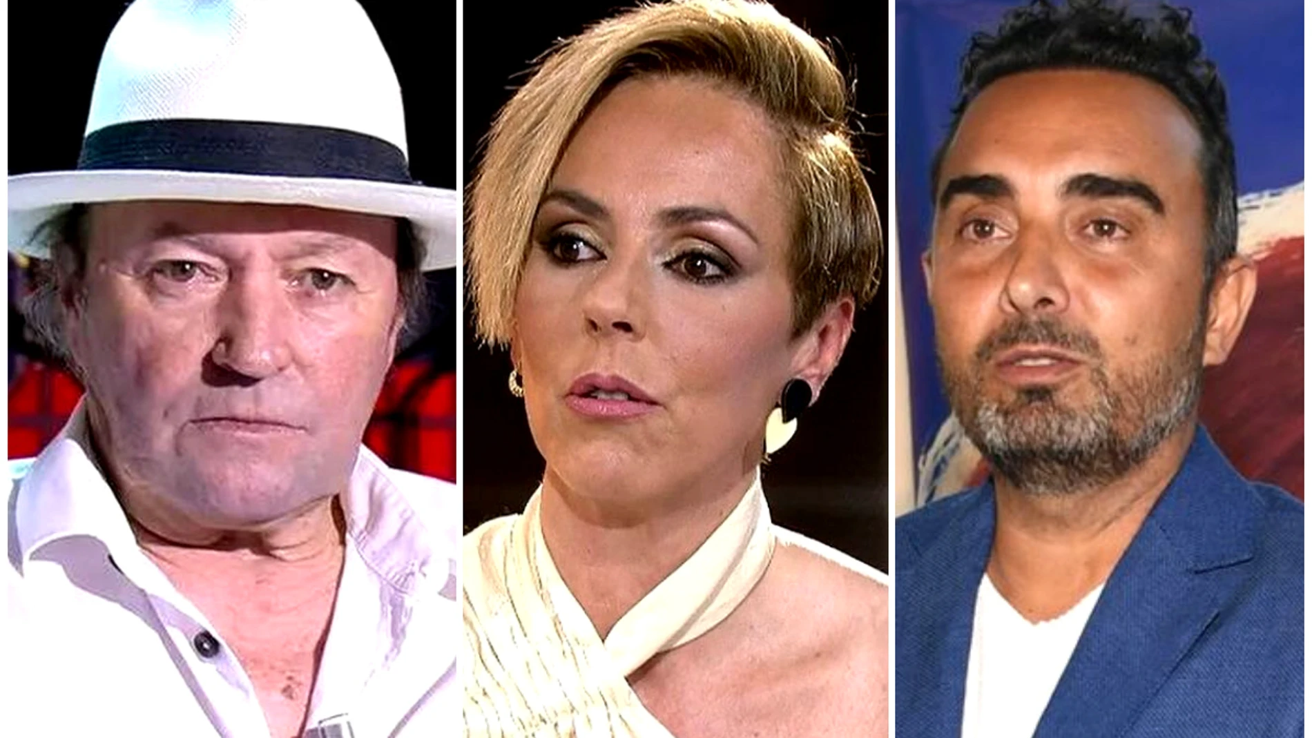 Amador Mohedano, Rocío Carrasco y Fidel Albiac