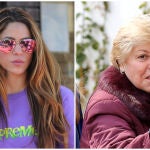Shakira y su madre, Nidia Ripoll, en unas imágenes de archivo