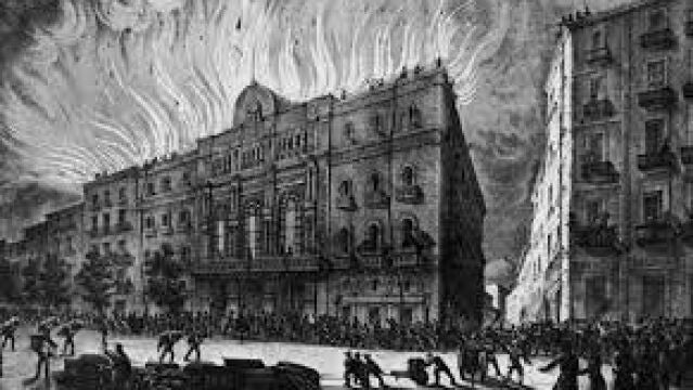 El m&iacute;tico indendio de 1861