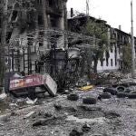 Imágenes de Lisichansk, el último feudo ucraniano de la región de Lugansk que cayó el domingo en manos rusas