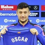 Óscar Rodríguez con el Getafe.