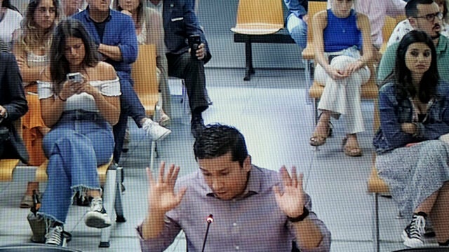 El autor confeso de la desaparición de la joven Marta Calvo y supuesto asesino de otras dos mujeres, Jorge Ignacio Palma, durante su declaración