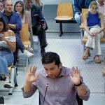 El autor confeso de la desaparición de la joven Marta Calvo y supuesto asesino de otras dos mujeres, Jorge Ignacio Palma, durante su declaración