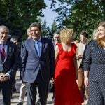 El consejero de Economía y Hacienda y portavoz de la Junta, Carlos Fernández Carriedo, asiste a la entrega de los premios empresariales FES