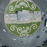 Plano aéreo del monumento