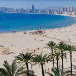Playa de Poniente, Benidorm