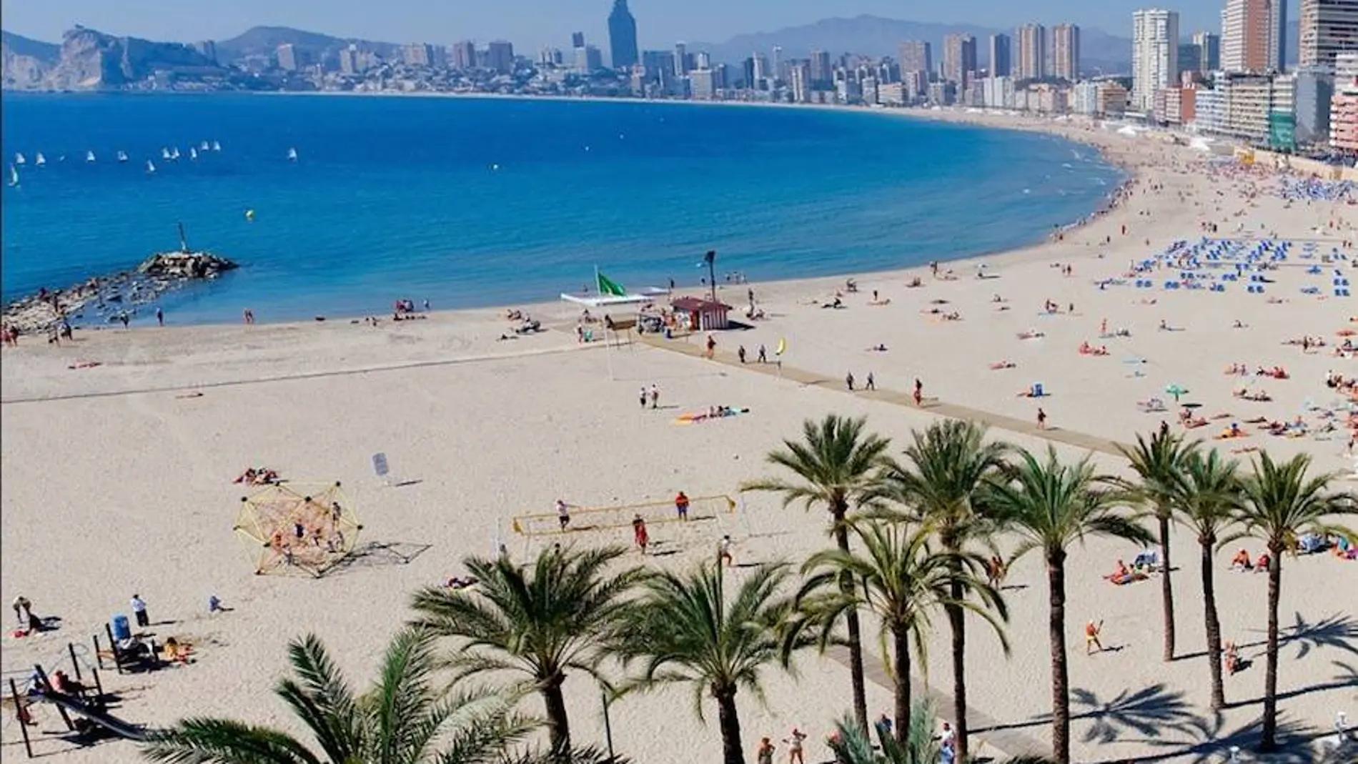 Playa de Poniente, Benidorm
