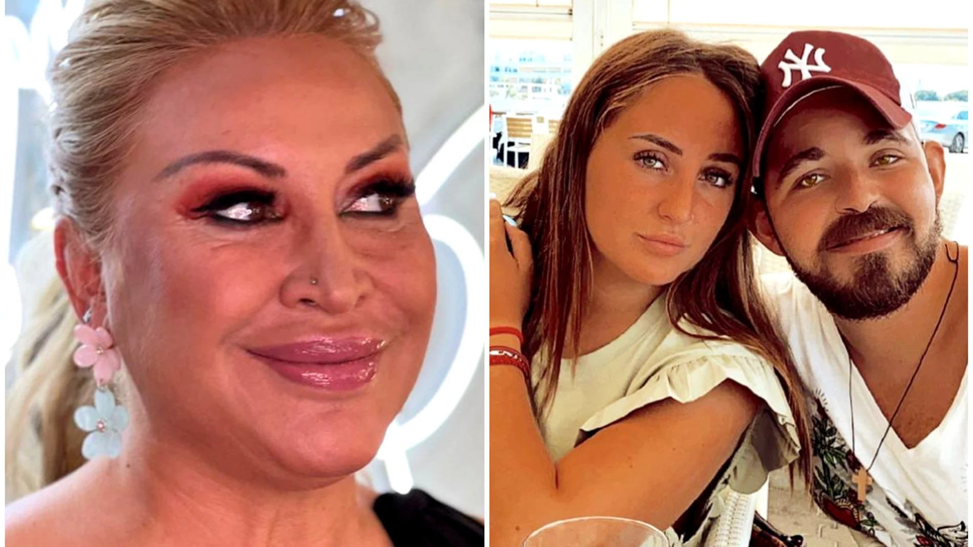 Raquel Mosquera, Rocío y David Flores