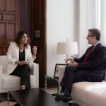 La consellera de Presidencia, Laura Vilagrà, y el ministro de Presidencia, Félix Bolaños.