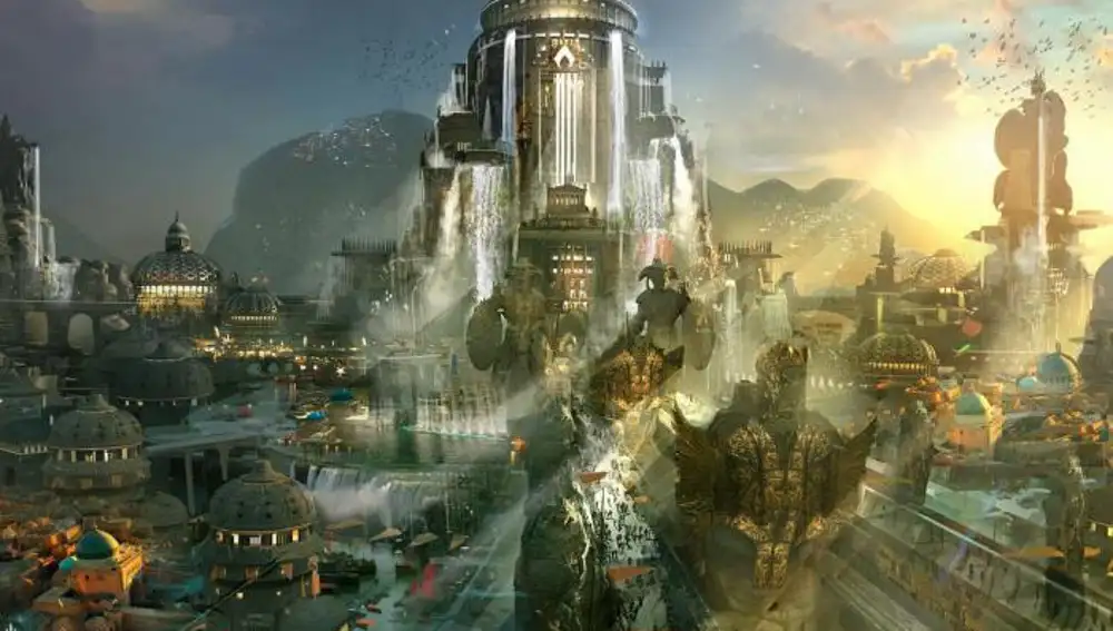 Concept Art Ciudad Sumergida