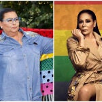 María del Monte e Isabel Pantoja en imágenes recientes