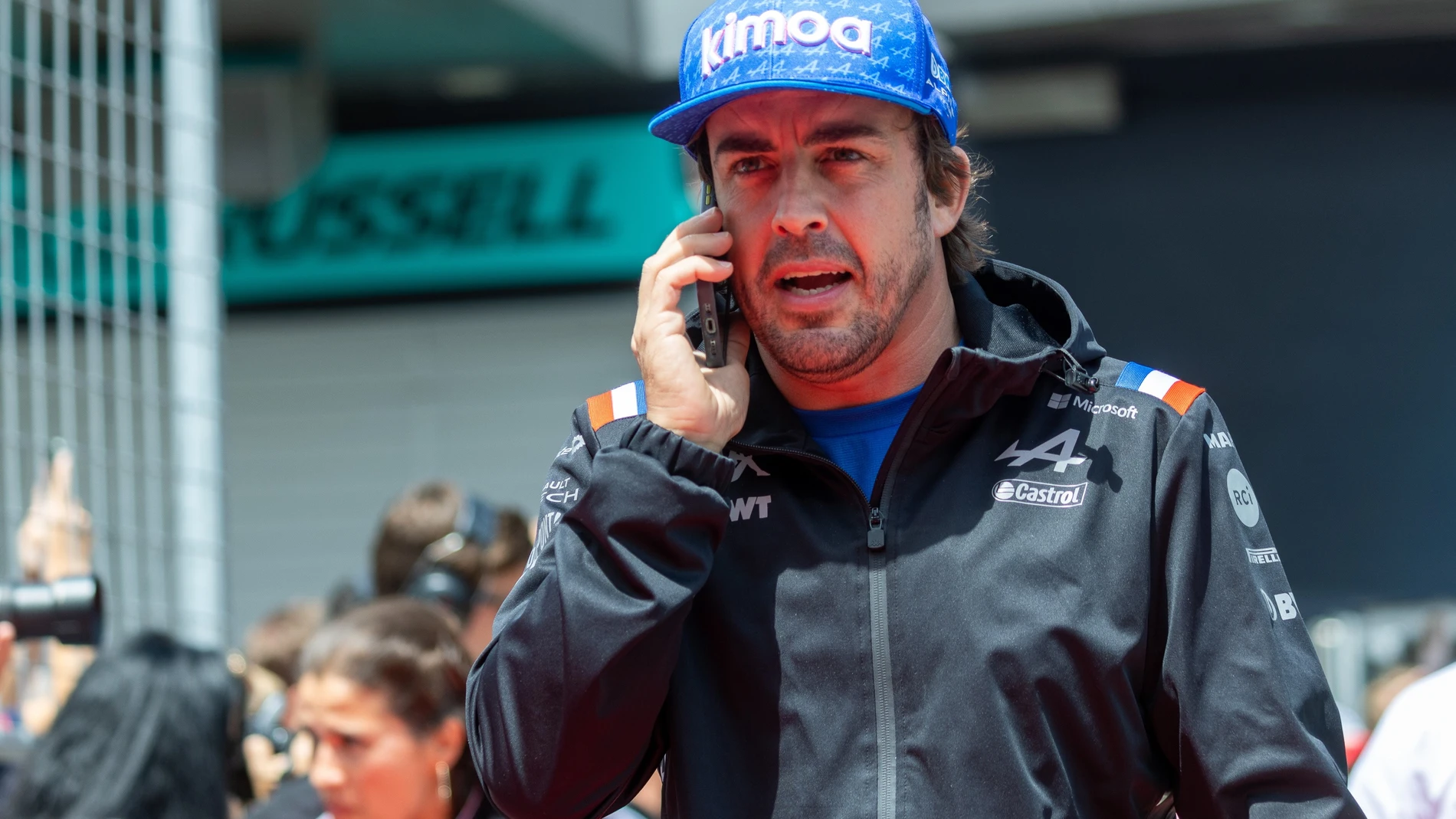 Fernando Alonso, piloto de la escudería Alpine de Fórmula 1.